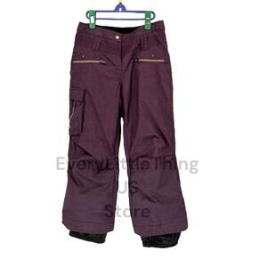 Obermeyer Ski Pants Juniors 12 Girls Snow Snowboard Adjustable Waist